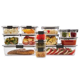 Food Storage Containers Clear Tritan Plastic (Option: 36 Piece Variety Set)