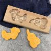 Wooden Mooncake Mold Pastry Mold Bean Paste Cake Baking Tools