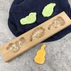 Wooden Moon Cake Mold Steamed Pumpkin Pie Pastry Rice Cake Wooden DIY Baking Mold